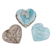 Heart Calcite (Caribbean Calcite), 4,5 - 5,5cm