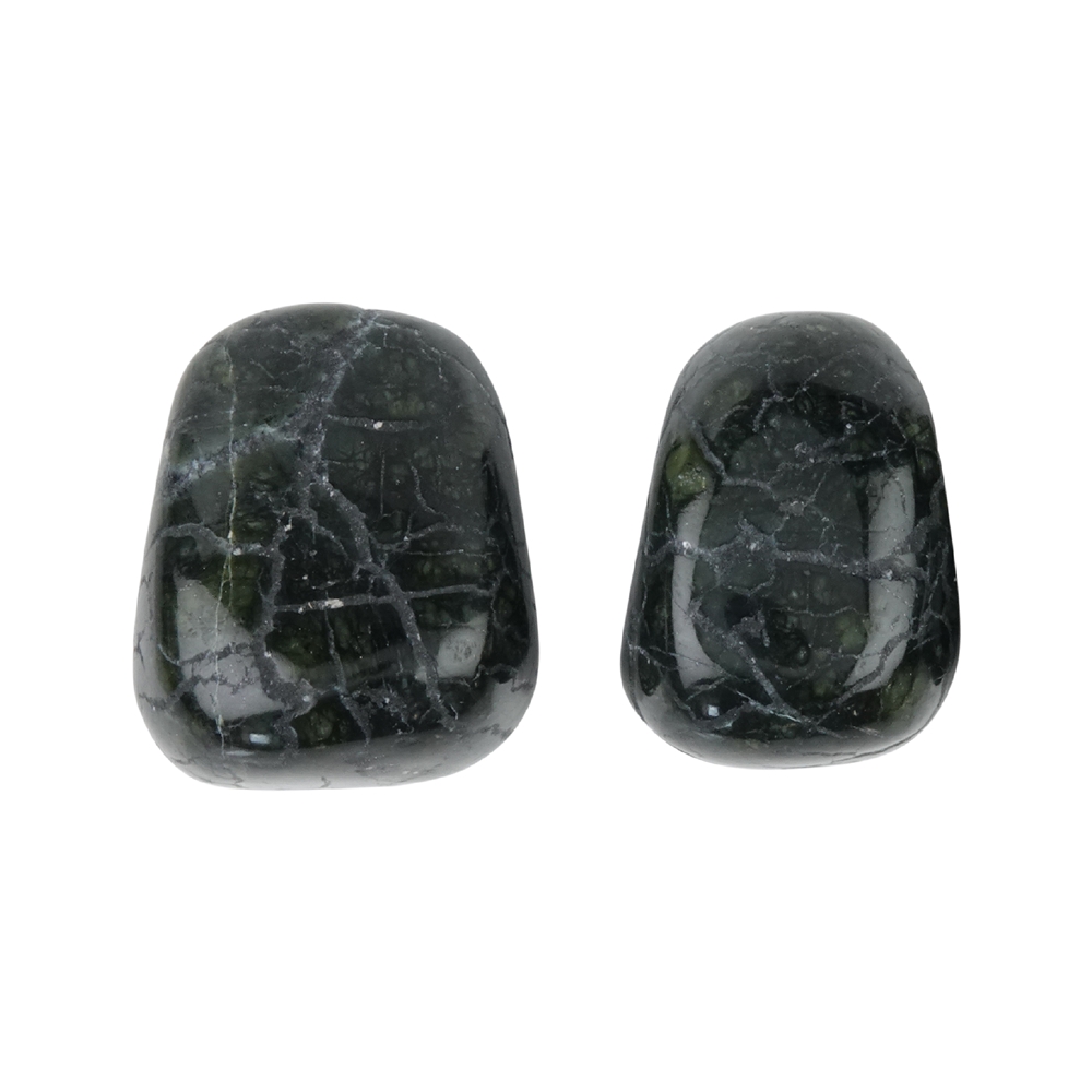 Tumbled Stones Magnetite with Olivine, mixed sizes (100g/VE)