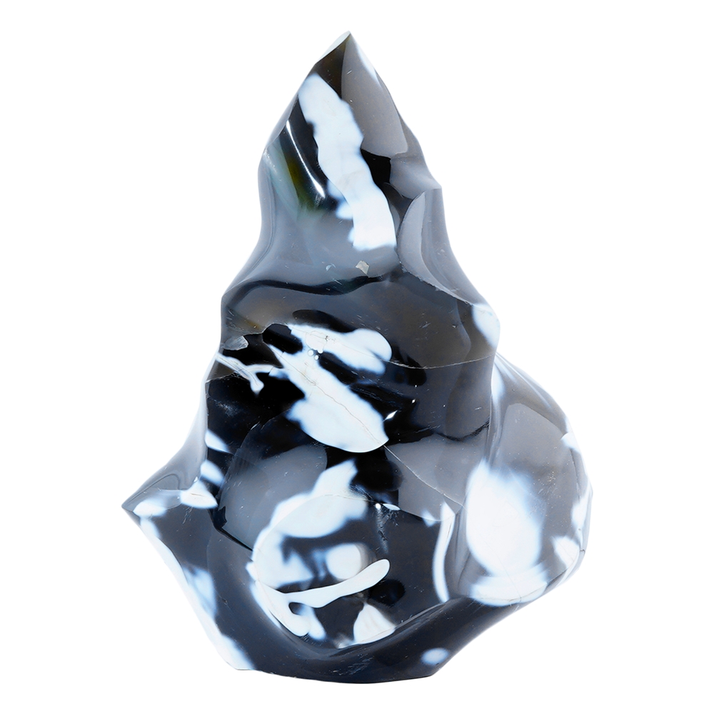 Freeform Agate (Orca Agate), 10 - 12cm