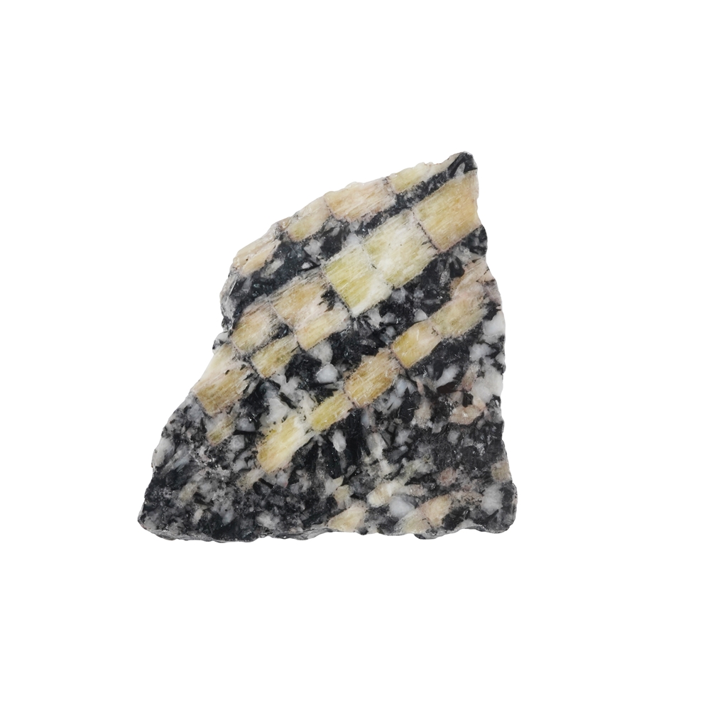 Platten Topas gelb (Pyknit), 100 - 200g | GH Edelsteine, Heilsteine & Schmuck