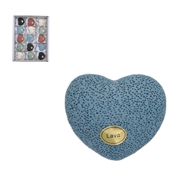 0564220045 Hearts lava colorful, 4,5 x 4,0cm (15 pcs./ PU) | gems, healing stones & jewelry