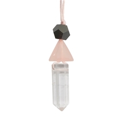 0600072101 Dragonstone pendant "Marmot Day crystal" | wholesaler gems & healing stones