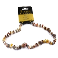 Necklace Baroque Classic Agate "Protection"