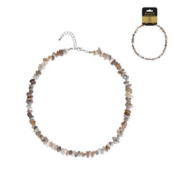 0600113000 Collier Barock Classic Achat  "Schutz" | GH Edelsteine, Heilsteine & Schmuck