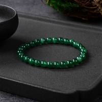 Bracelet, aventurine (star aventurine), 06mm beads