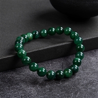 Bracelet, aventurine (star aventurine), 08mm beads