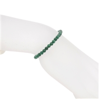 Bracelet, aventurine (star aventurine), 04mm beads
