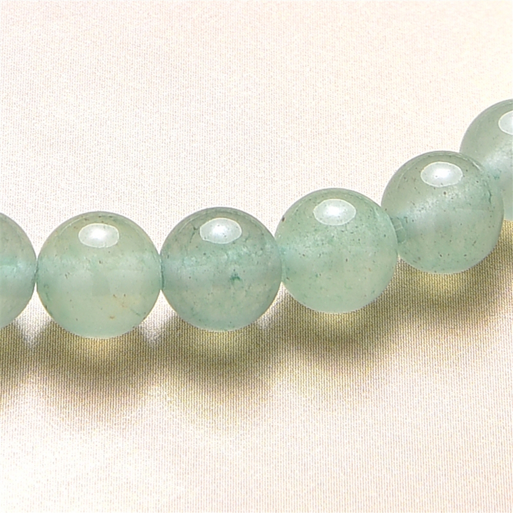 Bracelet, Aventurine, 06mm perles rondes, 15cm (pour enfants)