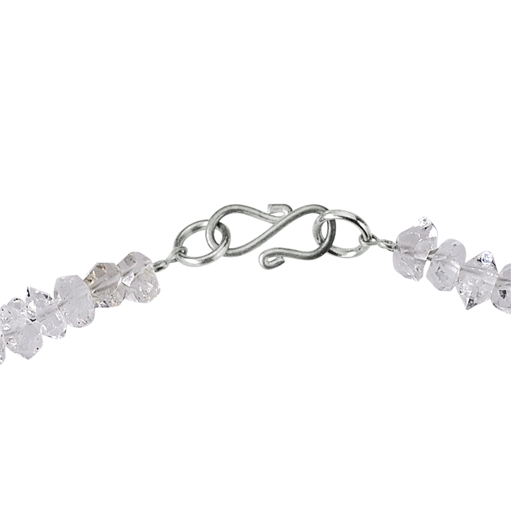 Kette Herkimer-Diamanten, 06-07mm/42cm (mittel)