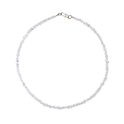 06035100003 Herkimer Diamond necklace, 06-07mm/42cm (medium) | Marco Schreier