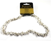 Necklace Baroque Classic Rock Crystal "Clarity"