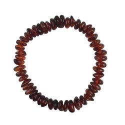 0603659013 Armband Bernstein Spiltter cherry, 4 x 9mm | GH Edelsteine, Heilsteine & Schmuck