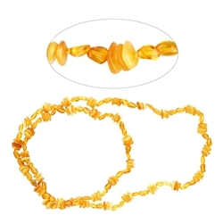 060367030 Amber necklace, model 10, 70cm | minerals trade - gems, healing stones & jewelry