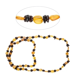 060368069 Amber necklace, model 49, 80cm | minerals trade - gems, healing stones & jewelry