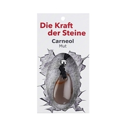 0604371015 Kraftstein-Anhänger Carneol (Mut) | Großhändler Edelsteine, Heilsteine & Schmuck