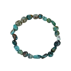 0605150079 Bracelet, chrysocolle (tige), 08-10mm Nuggets | Marco Schreier