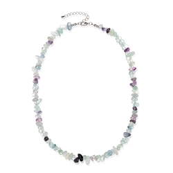 0607213000 Collier Barock Classic Fluorit  "Ordnung" | GH Edelsteine, Heilsteine & Schmuck