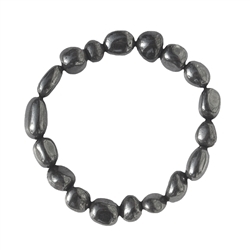 0608550020 Bracelet, Hématite (naturelle), 10 - 12mm Nuggets | Marco Schreier