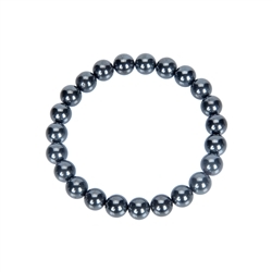 0608550108 Bracciale, ematite (naturale), perline da 08 mm | Marco Schreier