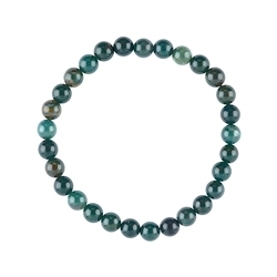 0608750106 Bracelet, Jaspe sanguin (Héliotrope), 06mm boules | Marco Schreier