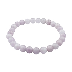 0610150187 Bracelet, Kunzite, 07 - 08mm beads | wholesaler gems, healing stones & jewelry