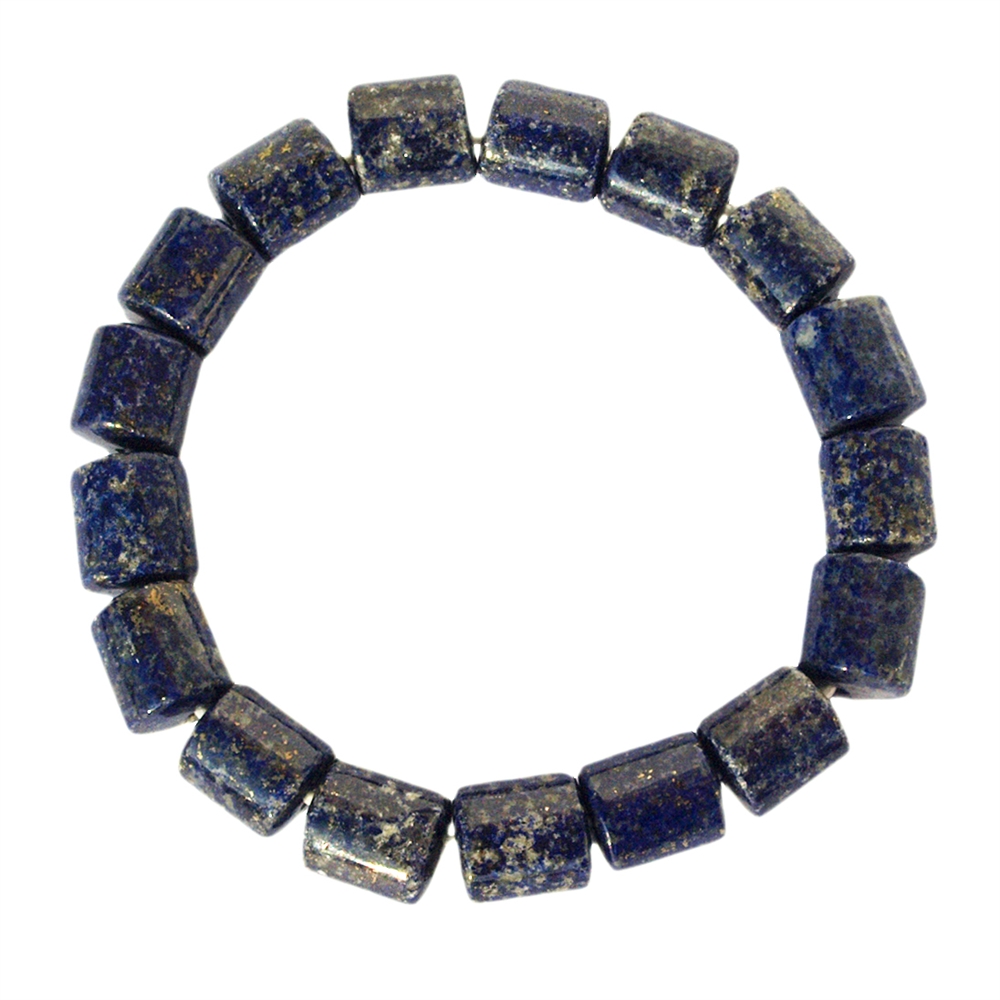 Armband, Lapis Lazuli, 11mm Tönnchen Sonderpreis!