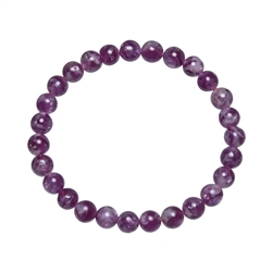 0610550023 Bracciale, Lepidolite (stab.), perle di 06-07 mm | Marco Schreier