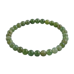 0611650106 Armband, Nephritjade, 06mm Kugeln | Großhändler Edelsteine, Heilsteine & Schmuck