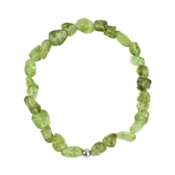 0612160024 Pulsera, Peridoto, pepitas 06-08mm | Marco Schreier