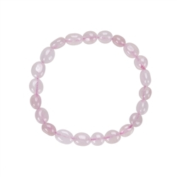 0613350079 Pulsera, Cuarzo rosa, pepitas 06-08mm | Marco Schreier