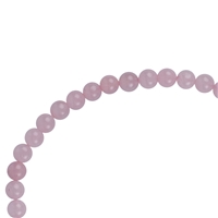 Bracciale, quarzo rosa, perline da 04 mm