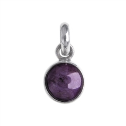 0613525082 Ruby (Star Ruby) pendant, 2.5 cm | wholesaler gems, healing stones & jewelry