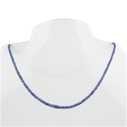 0613792001 Chain Button, Sapphire, 02-04mm/45cm | wholesaler gems, healing stones & jewelry