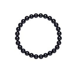 0613850206 Bracciale, Schorl, perline da 06 mm, 15 cm (per bambini) | Marco Schreier