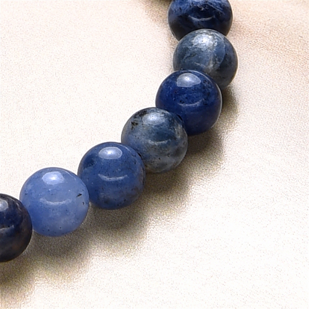 Bracelet, Sodalite, 06mm perles rondes, 15cm (pour enfants)