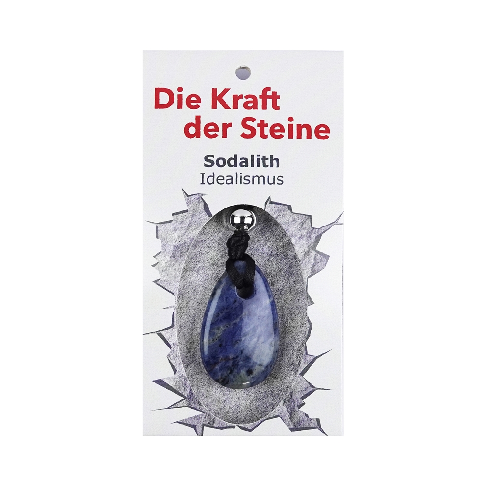 Power stone pendant Sodalite (idealism)
