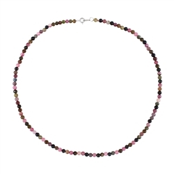 0615604451 Bead Necklace, Tourmaline (multicolored), 04mm/45cm | Marco Schreier