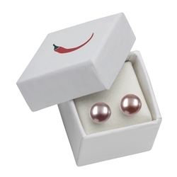 0618445121 Earstud pearl purple (natural), ball, 6mm | wholesaler gems & healing stones