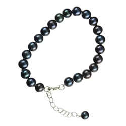 0618458004 Bracelet pearl peacock, 21cm | wholesale supplier gems, healing stones & jewelry