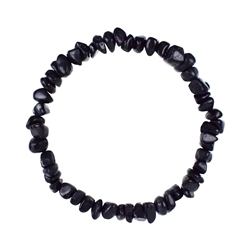 0643250074 Pulsera, shungite (estabilizado), astilla 08-10mm | Marco Schreier