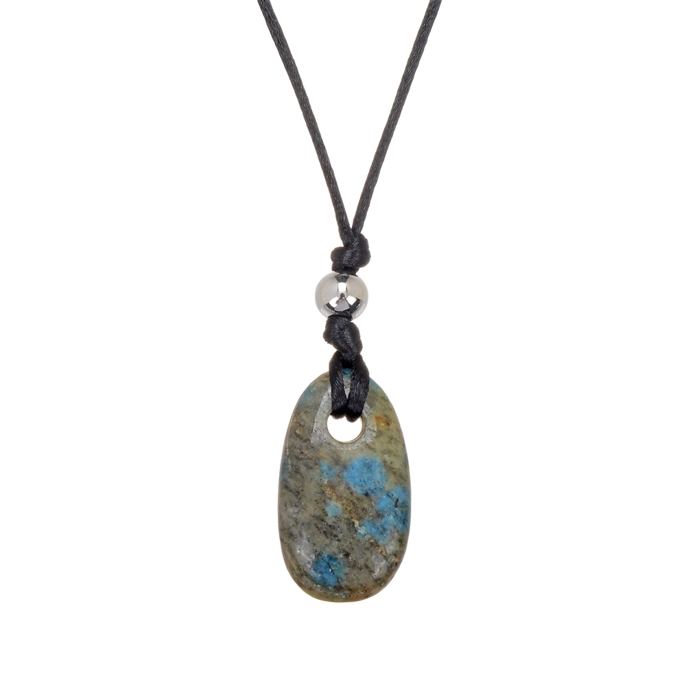 Pendant K2 (Azurite-Gneiss) "Change and Knowledge".