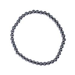 0652950104 Bracelet en perles rondes, silicium (synt.), 04mm boules | Marco Schreier