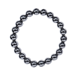 0652950108 Bracelet en perles rondes, silicium (synt.), 08mm boules | Marco Schreier