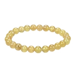 0656650108 Bracelet, Apatit (yellow), 08mm beads | wholesale gems, healing stones & jewelry