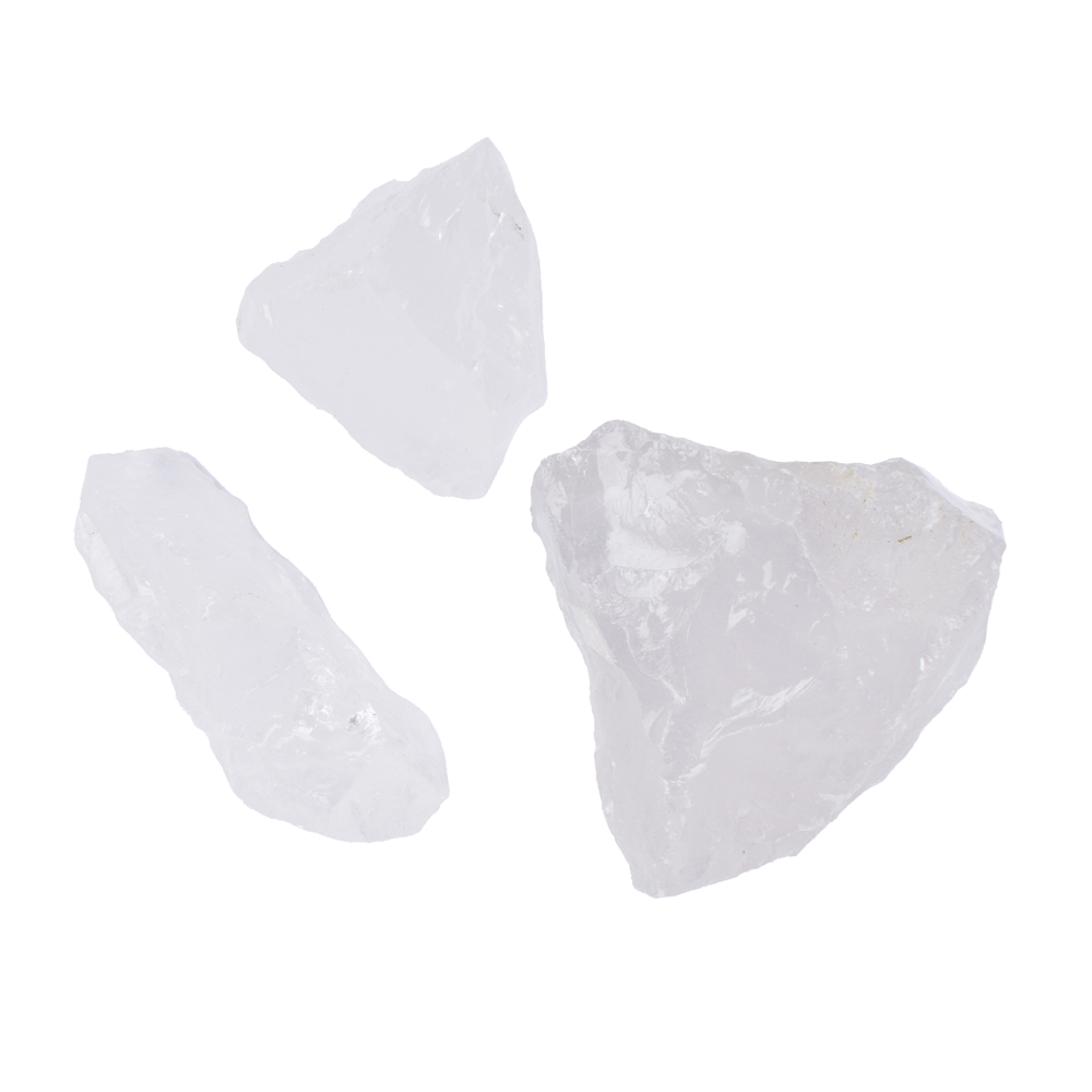 Pierres de décoration Cristal de roche, 04 - 07cm