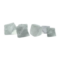 Fluorite ottaedro spaccato chiaro (0,5 kg/VE)