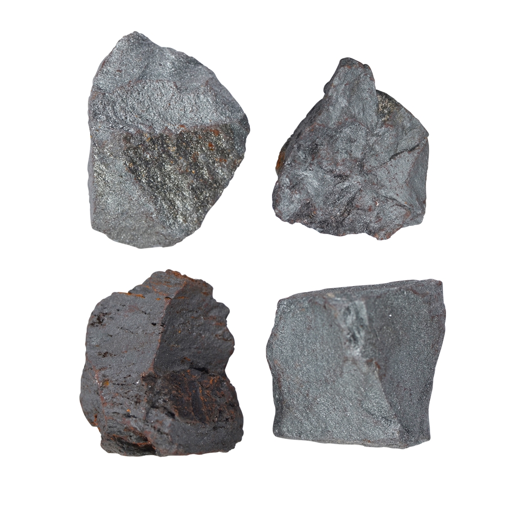 Hematite raw, 3,5 - 4,5cm (1 kg/VE)