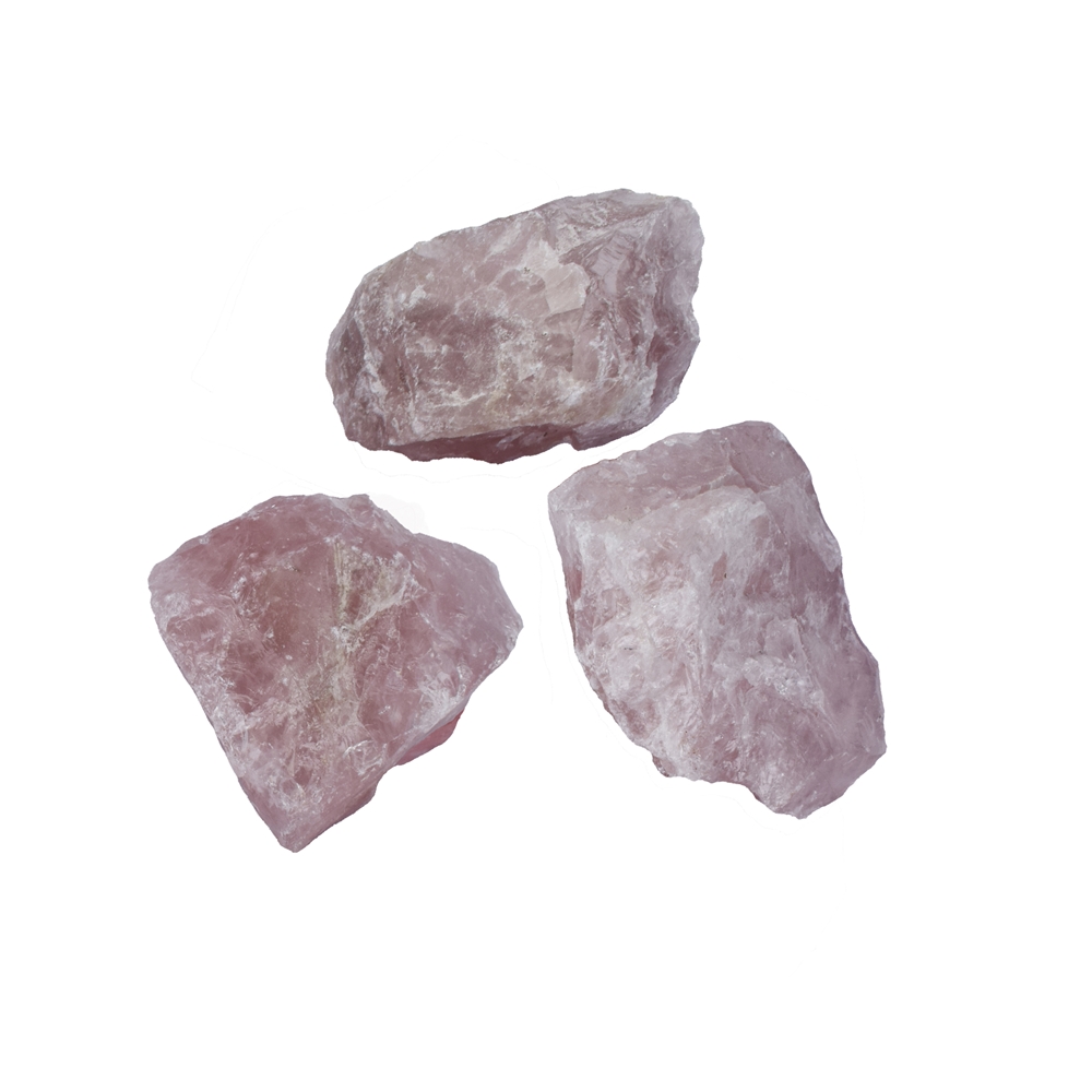 Rough stones Rose Quartz (Namibia), 0,3 - 1,0 kg/pc.
