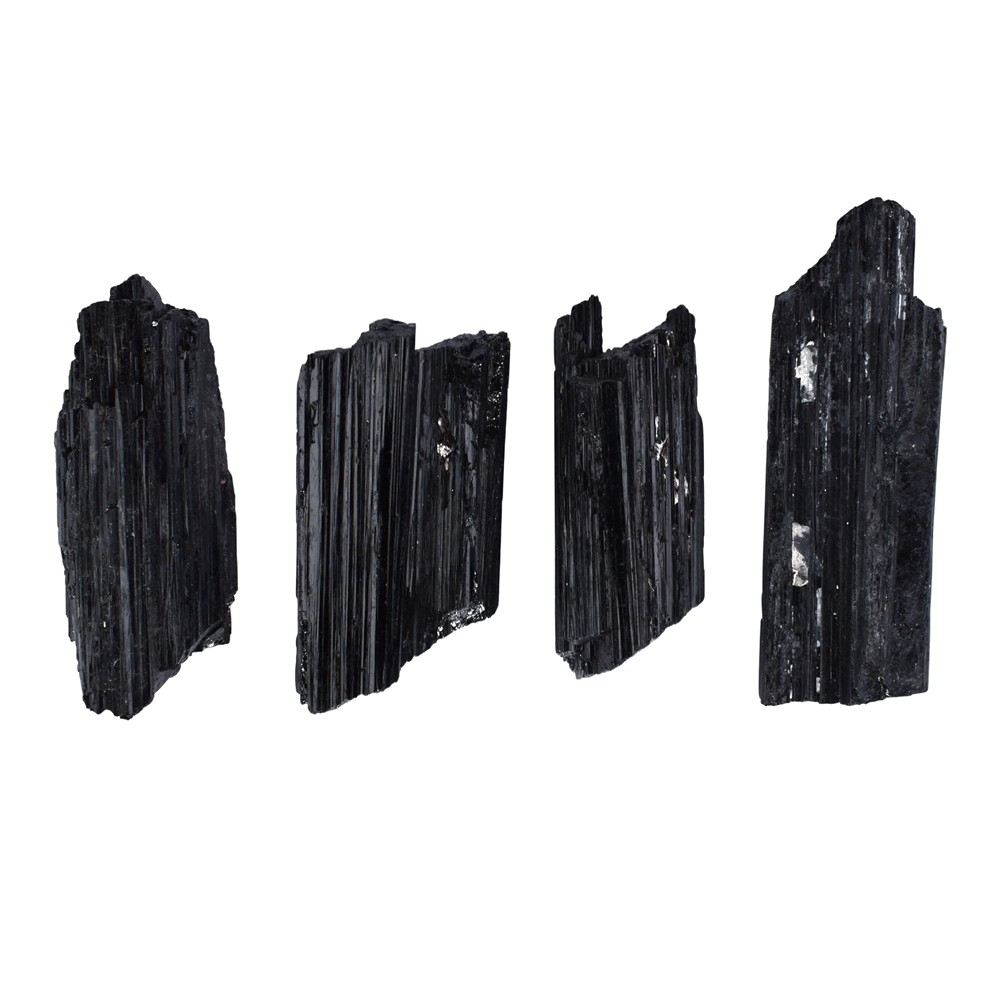 Tourmaline (black) raw crystals, 03 - 06cm (1kg/VE)