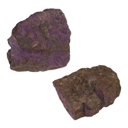 07222203 Purpurite raw, approx. 3 - 6cm (large), 0,5kg/VE | Marco Schreier